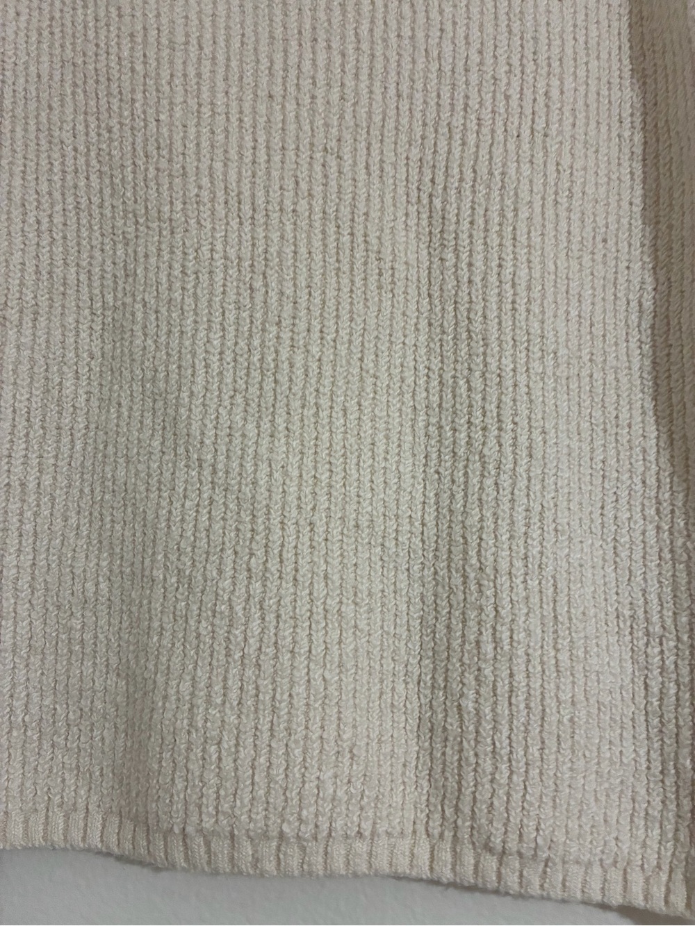 Universal Thread Cream Ribbed Knit Mini Skirt - Picture 6 of 6